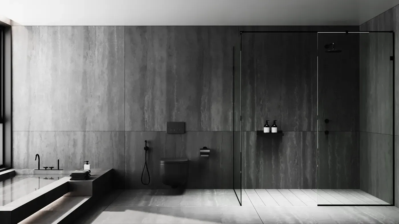 Horizon 1 — Відкрита перегородка Walk-in з гартованого скла 8 мм